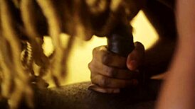 group of amateurs banging on the desk in doggystyle