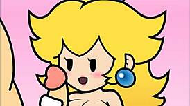 Paper Peach Hand Job Animation By Peachypop34