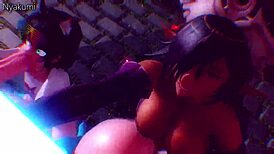 futanari big cock party