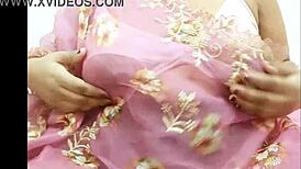 Watch voluptuous Asian woman get intimate on camera