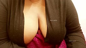 my friend's wife flashing her massive big tits