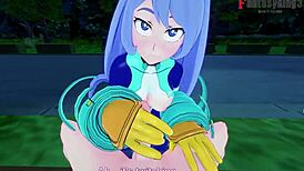 Nejire Hado Blowjob Pov