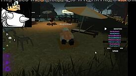 Feeling intense pleasure from cat's blowjob and riding.