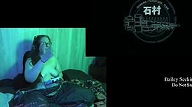 Brunette says, 'playing deadspace naked, want to join?' part 3