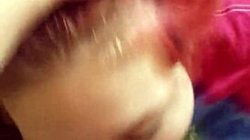 本物18歳ハンナが神業フェラでチンポしゃぶりつくす