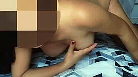 does she love getting fucked doggy on the bed?