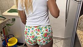 Ugh, mi primo lets me wash at his place but gotta let him watch n touch me while I do it. It’s so weird!