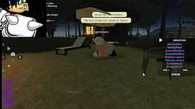 Feeling intense pleasure from cat's blowjob and riding.