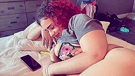 Horny Latina Tries Anal Bbc Creampie!