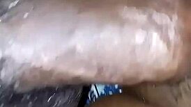 Curvy Brunette With Hairy Wet Pussy Gets Fucked In Bedroom, Creampie Finish