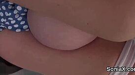 Unfaithful Uk Milf Gill Ellis Shows Massive Jugs