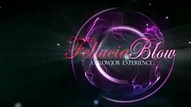 jazzy blonde gives perfect blowjob cumshot