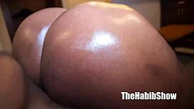 yo, check this thick booty miami davis gettin slammed by bbc burgundy in england