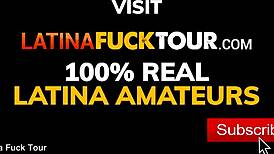 brunette latina cowgirl and doggy style anal