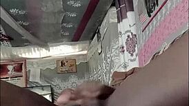 Ebonyslut Squirts During Intense Masturbation And Creampie Session