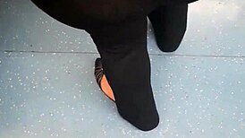 Hey, check out this milf with blonde hair, green eyes, and a nice ass