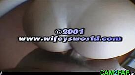 Feeling the intense creampie and cumshot with blonde wife