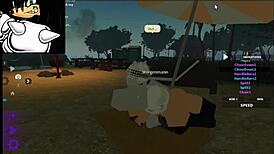 Feeling intense pleasure from cat's blowjob and riding.