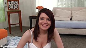 Blake West 19 YO Sucks Big Cock POV with Cum Facial! 😍