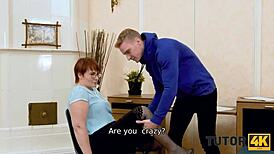 Leana Lovings Teen Loses Nerdinity in Wild Bedroom Action