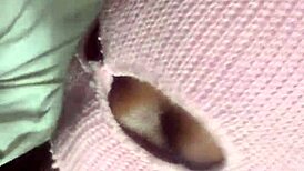 Thick ebony woman surprises with big black cock from ex boyfriend in doggy