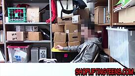 i'm blonde security getting spunked on in reality