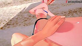 Gwen Tennyson Bikini Beach Sex