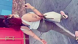 Horny Latina Tries Anal Bbc Creampie!