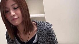 Asian Ex-CEO Wife Obsessed with Young Host Blowjob