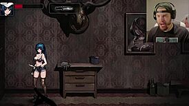 I regretted entering this creepy mansion for uncensored anime hentai action!