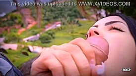 Stepsister Gives POV Blowjob Cumshot