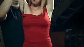 Ginger Sub Punished Outdoors in a Wild Bondage Session