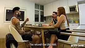 Noite de Jogos: Portuguese Friends Turn Night Into Wild Fucking