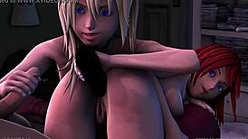 Masterdan presents kingdom hearts edge of tomorrow in 3d hentai 😏