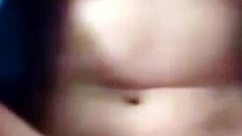 Sneha engages in steamy phone sex with an Indian partner.