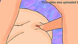 i'm thrusitng deep into her with my big coc, it's so intnse and fun