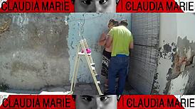 le quito las bragas y como el coño de la gorda