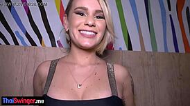 After dancing latina sucked clients big dick and fucked tight pussy.