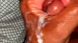 Detailed Handjob Session Leading To Cumshot For My Wife.