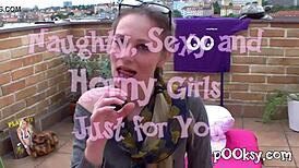 French Minnie Mouth Sucks Maxi Dick in POV Deepthroat