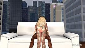 afternoon delight in 3d cartoon animation