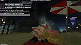 Roblox 69 Porn with Intense Action