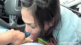 neat petite teen feels horny while fingering herself