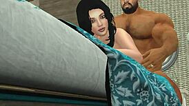 hunk cam heyward's huge cock massaged intensely