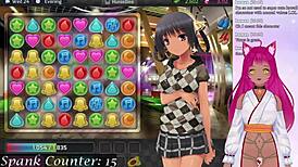 Vtuber Huniepop And Chill Part 2 With Big Tits Spanking Creampie Game Hentai Boobs Anime