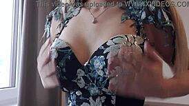 I watch Ria Sunn take on four big black cocks in rough sex.