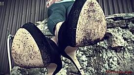 mistress calls you dirty worm in fetish