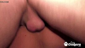 Sexy Blonde Wife Rides Dick From Behind In Stockings And Doggy Style