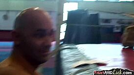 hot lesbian wrestlers interviewed?