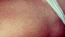 blonde spanish wakes me at midnight rubbing my pussy with her cock